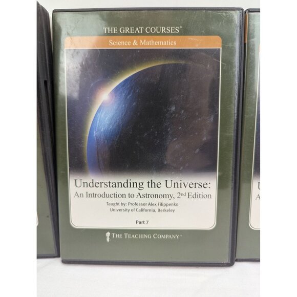 Great Courses Understanding the Universe Guidebook and Parts 1-8 DVDs - Picture 9 of 10